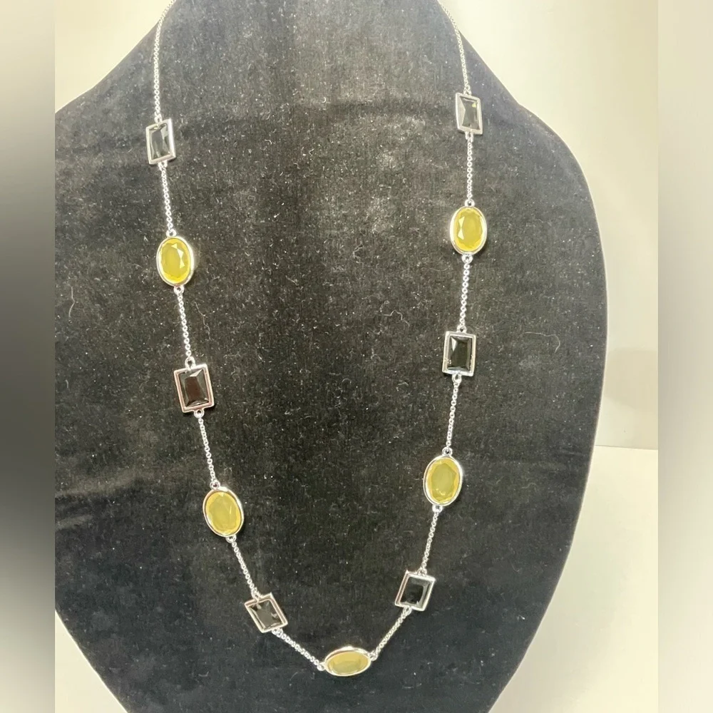 Kate Spade Necklace with Translucent Gemstones